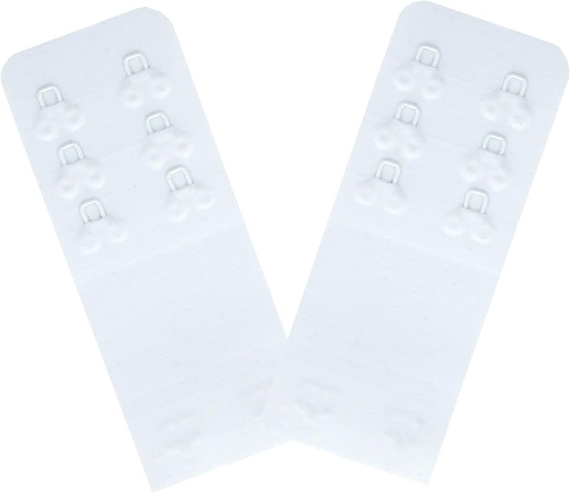 SAMGU Store Women's Soft Bra Extender 2 Hook / 3 Hooks / 4 Hooks Seamless Comfortable Bra Strap Extender Extension - Image 1
